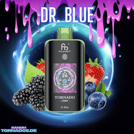 RandM Tornado Vape 25000 - Dr Blue