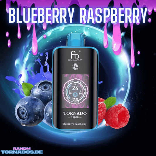 Tornado Vape - Fumot - 25K Vape - RandM - Blueberry Raspberry - Fumot Vape