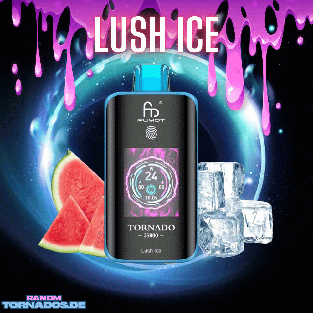 Tornado Vape - Fumot - 25K Vape - RandM - Lush Ice - Fumot Vape