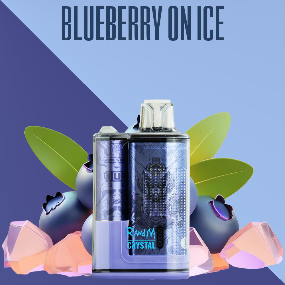 RandM-Fumot-12K Vape- Fumot Vape 12000-blueberry on ice