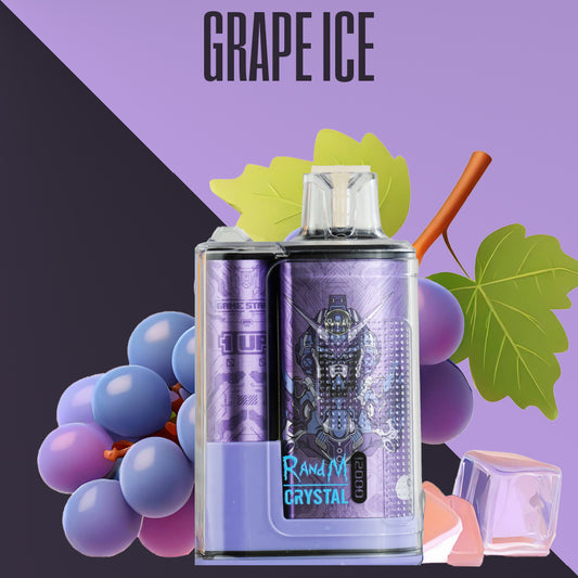 RandM-Fumot-12K Vape- Fumot Vape 12000-grape-ice