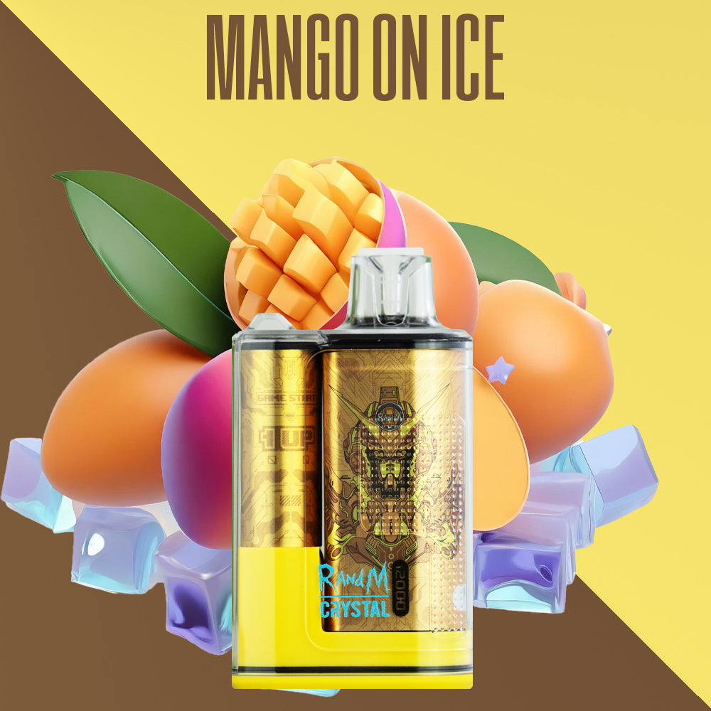 RandM-Fumot-12K Vape- Fumot Vape 12000-mango-on-ice