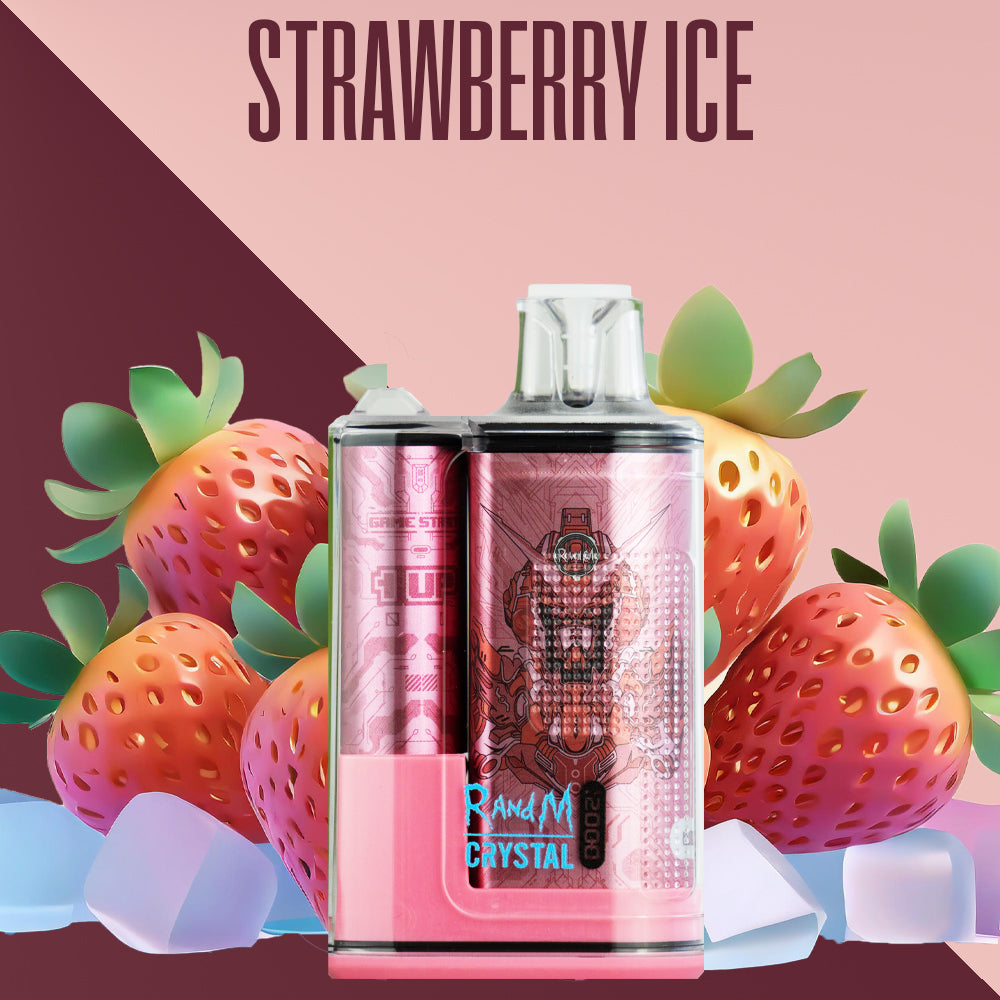 RandM-Fumot-12K Vape- Fumot Vape 12000-strawberry-ice