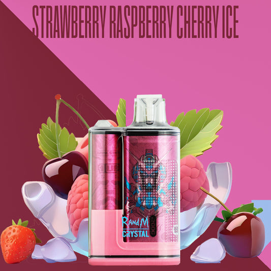 RandM-Fumot-12K Vape- Fumot Vape 12000-strawberry-raspberry-cherry-ice