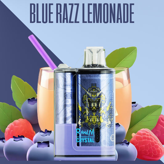 RandM-Fumot-12K Vape- Fumot Vape 12000-blue razz lemonade